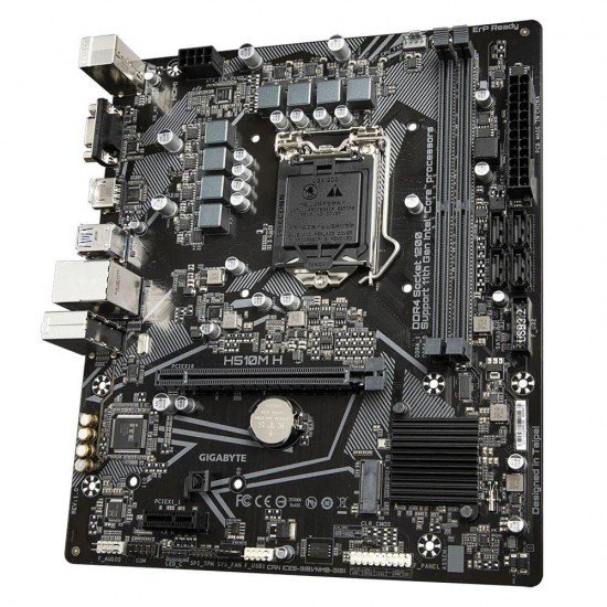 GIGABYTE H510M H Intel H510 Express LGA 1200 Micro ATX DDR4-SDRAM Motherboard GIGABYTE H510M H Intel H510 Express LGA 1200 Micro ATX DDR4-SDRAM Motherboard