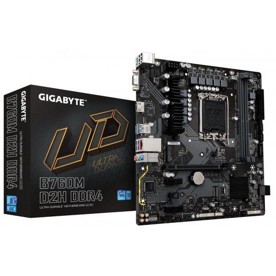 GIGABYTE Motherboard B760M D2H DDR4 MB5984 GIGABYTE Motherboard B760M D2H DDR4 MB5984