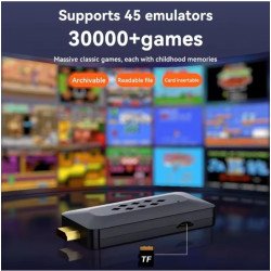 M33 Game Stick 37000+ INBUILT Games Retro Classic 3D 4K Full HD