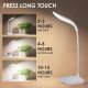 Plastic LED Study Lamp Rechargeable,Table Lamp for Study Room, Desk Lamp Light with 3 Brightness Levels  