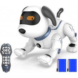 Remote Control Robotic Dog for Dance, Barks, Walks Electronic Pet Dog for All Ages Boys and Girls Gifts