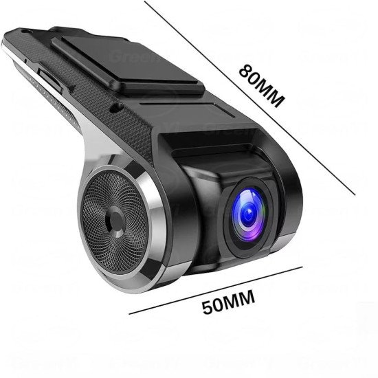 HD Navigation Mini Car DVRs with G-Sensor U2 USB Car Camera DVR 170 ADAS Dash Cam Monitor 720p 1080p Resolution Supports TF Card