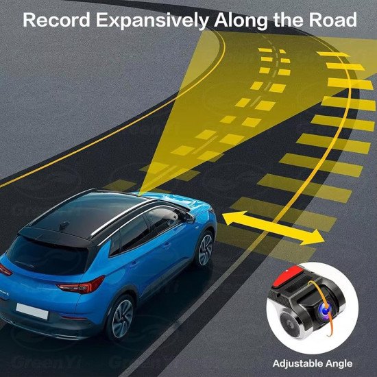 HD Navigation Mini Car DVRs with G-Sensor U2 USB Car Camera DVR 170 ADAS Dash Cam Monitor 720p 1080p Resolution Supports TF Card