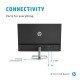 HP M27f 27-inches 68.6cm 1920 x 1080 Pixels Eye-Safe Certified Full HD IPS 3-Sided Micro-Edge Monitor 27 Inch HP M27f 27-inches 68.6cm 1920 x 1080 Pixels Eye-Safe Certified Full HD IPS 3-Sided Micro-Edge Monitor 27 Inch
