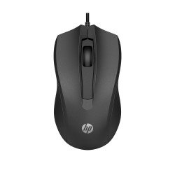 HP Wired Mouse 100 with 1600 DPI Optical Sensor 