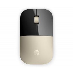 HP Z3700 Wireless Optical Mouse with USB Receiver and 2.4GHz Wireless Connection (Modern Gold)