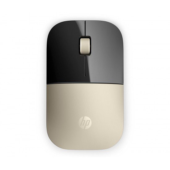 HP Z3700 Wireless Optical Mouse with USB Receiver and 2.4GHz Wireless Connection (Modern Gold) HP Z3700 Wireless Optical Mouse with USB Receiver and 2.4GHz Wireless Connection (Modern Gold)