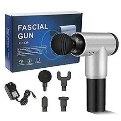 Handheld Deep Tissue Muscle Massager Gun KH-320 – Portable Percussion Therapy Tool for Pain Relief & Recovery  