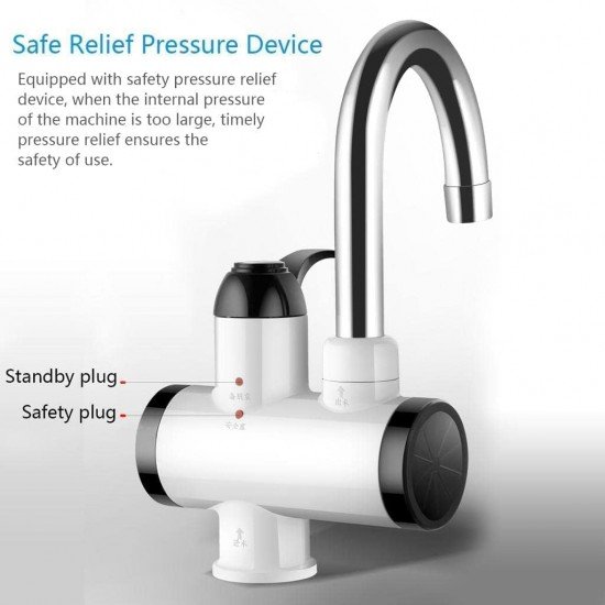 Instant-Electric-Water-Heater-Faucet-HOt-Tap-with-Shower-HOme-Kitchen-BathrOOm-LED-Temperature-Electric-Heating-Tankless-Water-Heaters-Elimator-Professional (Heater) Instant-Electric-Water-Heater-Faucet-HOt-Tap-with-Shower-HOme-Kitchen-BathrOOm-LED-Temperature-Electric-Heating-Tankless-Water-Heaters-Elimator-Professional (Heater)