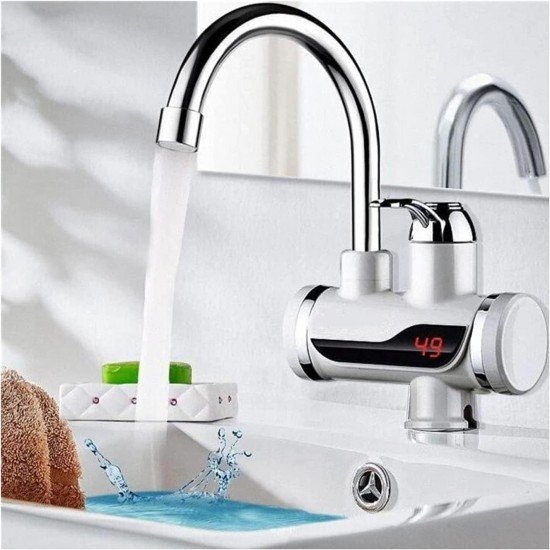 Instant-Electric-Water-Heater-Faucet-HOt-Tap-with-Shower-HOme-Kitchen-BathrOOm-LED-Temperature-Electric-Heating-Tankless-Water-Heaters-Elimator-Professional (Heater) Instant-Electric-Water-Heater-Faucet-HOt-Tap-with-Shower-HOme-Kitchen-BathrOOm-LED-Temperature-Electric-Heating-Tankless-Water-Heaters-Elimator-Professional (Heater)