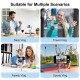 3-Axis Gray Smartphone Gimbal - Wide Angle Handheld Vlogging Stabilizer 