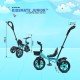 Tricycle with Parental Control, Storage Basket, Cushion Seat and Seat Belt for 12 Months to 48 Months Boys/Girls/Carrying Capacity Upto 30 Kgs (Color May Vary) Tricycle with Parental Control, Storage Basket, Cushion Seat and Seat Belt for 12 Months to 48 Months Boys/Girls/Carrying Capacity Upto 30 Kgs (Color May Vary)
