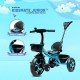 Tricycle with Parental Control, Storage Basket, Cushion Seat and Seat Belt for 12 Months to 48 Months Boys/Girls/Carrying Capacity Upto 30 Kgs (Color May Vary) Tricycle with Parental Control, Storage Basket, Cushion Seat and Seat Belt for 12 Months to 48 Months Boys/Girls/Carrying Capacity Upto 30 Kgs (Color May Vary)