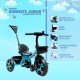Tricycle with Parental Control, Storage Basket, Cushion Seat and Seat Belt for 12 Months to 48 Months Boys/Girls/Carrying Capacity Upto 30 Kgs (Color May Vary) Tricycle with Parental Control, Storage Basket, Cushion Seat and Seat Belt for 12 Months to 48 Months Boys/Girls/Carrying Capacity Upto 30 Kgs (Color May Vary)