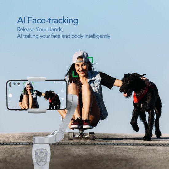 L7C Pro Plus Portable Gimbal Stabilizer, Face Tracking  