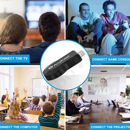 Wi-Fi Display Dongle | DLNA Wireless HDMI Screen Mirroring WiFi Adaptor (CROMECAST) Wi-Fi Display Dongle | DLNA Wireless HDMI Screen Mirroring WiFi Adaptor (CROMECAST)