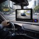 Touch Screen Dash Cam for Car, Full HD 1440p, Front Rear & Interior Triple Cam System 