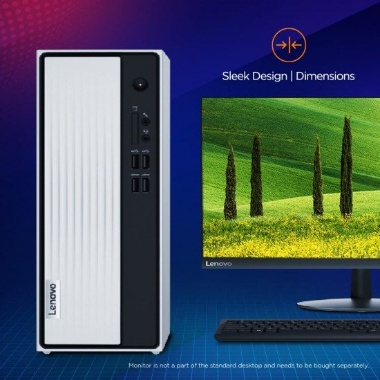 Lenovo IdeaCentre 3 Desktop (AMD Ryzen 3 3250U/4GB/1TB HDD/Windows 11/Integrated AMD Radeon Graphics/WiFi 5/Bluetooth 5.0/Mineral Grey), 90MV00J3IN Lenovo IdeaCentre 3 Desktop (AMD Ryzen 3 3250U/4GB/1TB HDD/Windows 11/Integrated AMD Radeon Graphics/WiFi 5/Bluetooth 5.0/Mineral Grey), 90MV00J3IN