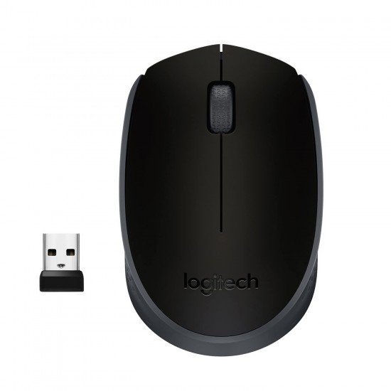 Logitech B170 Wireless Mouse, 2.4 GHz with USB Nano Receiver Logitech B170 Wireless Mouse, 2.4 GHz with USB Nano Receiver