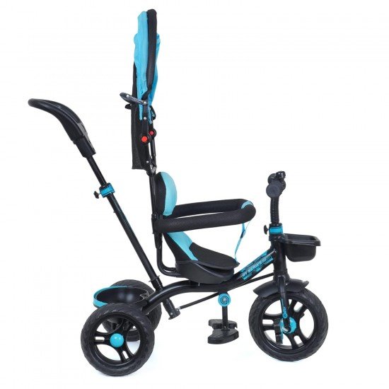 Tricycle with Canopy Plug N Play Kids/Parental Control, Cushion seat and Safety Guard Rail for 12 Months to 48 Months Boys/Girls / Carrying Capacity Upto 30kgs Tricycle with Canopy Plug N Play Kids/Parental Control, Cushion seat and Safety Guard Rail for 12 Months to 48 Months Boys/Girls / Carrying Capacity Upto 30kgs