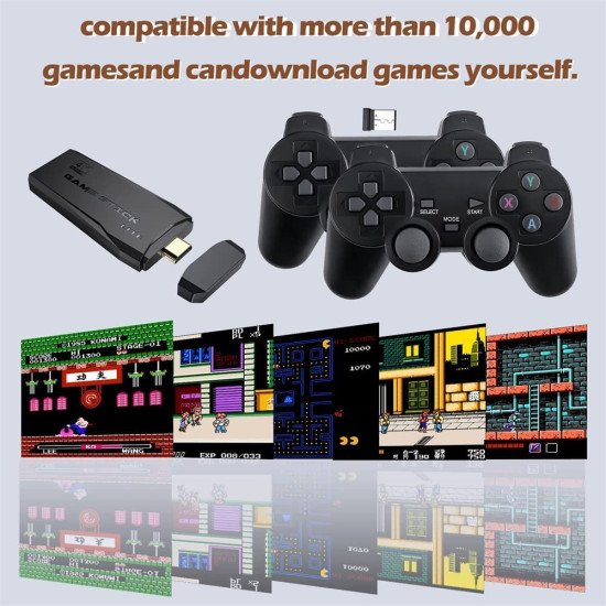 Video Game M8 Game Console with 2 Wireless Controllers (Model:-M8)