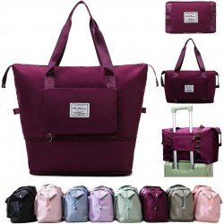 Foldable Duffle Bag for Travelling |Waterproof and Large Travel Bag for Women Luggage  