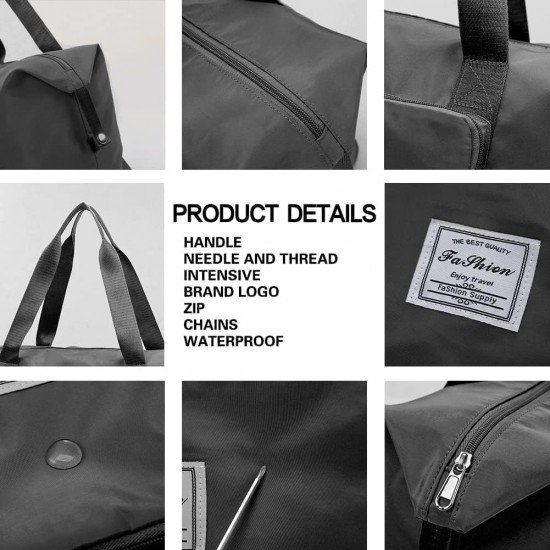 Foldable Duffle Bag for Travelling |Waterproof and Large Travel Bag for Women Luggage Foldable Duffle Bag for Travelling |Waterproof and Large Travel Bag for Women Luggage