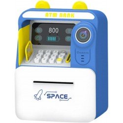 FACE Recognition Musical Money Safe Kids Piggy Savings Bank with Personal ATM Card 