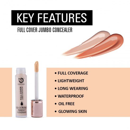 Matt look Full Cover Jumbo Oil Control Perfect Coverage Concealer  