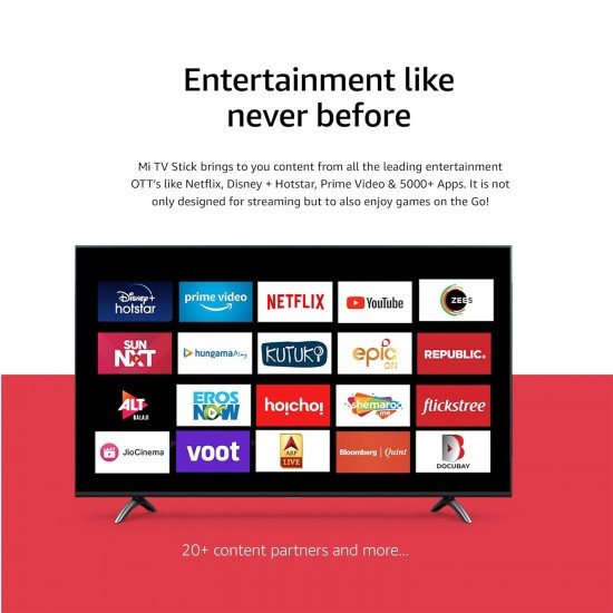 Mi 2K TV Stick with Built in Chromecast (Black) Mi 2K TV Stick with Built in Chromecast (Black)
