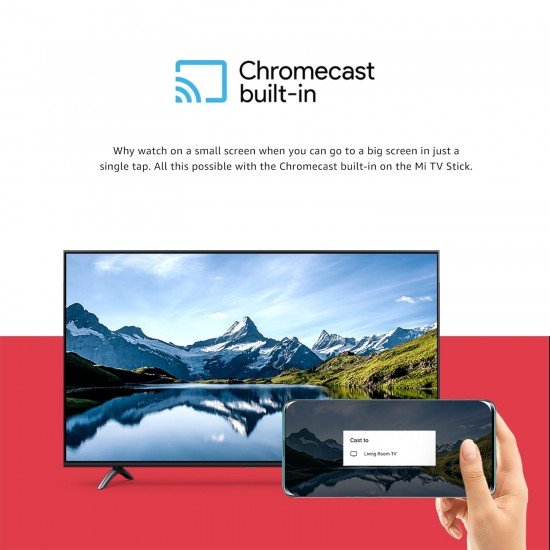Mi 2K TV Stick with Built in Chromecast (Black) Mi 2K TV Stick with Built in Chromecast (Black)