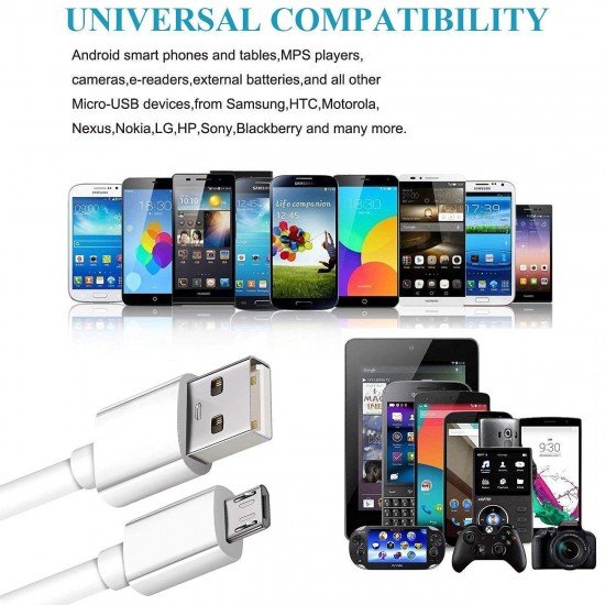 Quantum Micro USB Fast Charging Cable for Realme C30s Micro Usb Cable For Smartphone