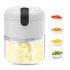 Mini Electric Food Chopper 250ml with 3 Sharp Blades ,USB Rechargeable Garlic & Vegetable Chopper  