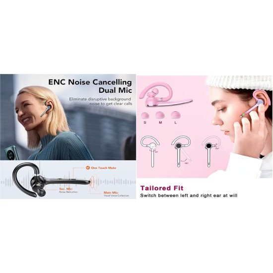 G7 In-Ear Wireless Business Car Bluetooth Headset Single Ear Microphone