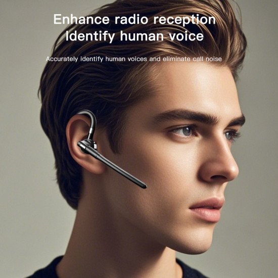 YYK-526 Business Earhook Hands-free Earphones ENC Noise Cancelling  