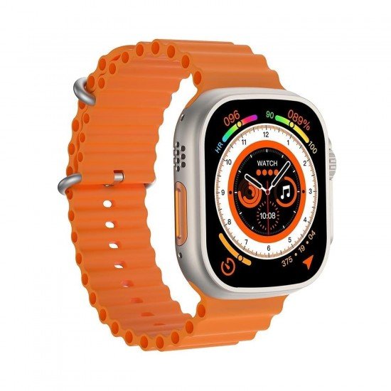 Large 2.19 inch Display Watch 9 Ultra 49mm Unisex Smart Watch Series 8 Sport NFC Bluetooth Call Waterproof for Blood Oxygen & Blood Pressure, Steps, Calories, Distance (Pack of 1) Large 2.19 inch Display Watch 9 Ultra 49mm Unisex Smart Watch Series 8 Sport NFC Bluetooth Call Waterproof for Blood Oxygen & Blood Pressure, Steps, Calories, Distance (Pack of 1)