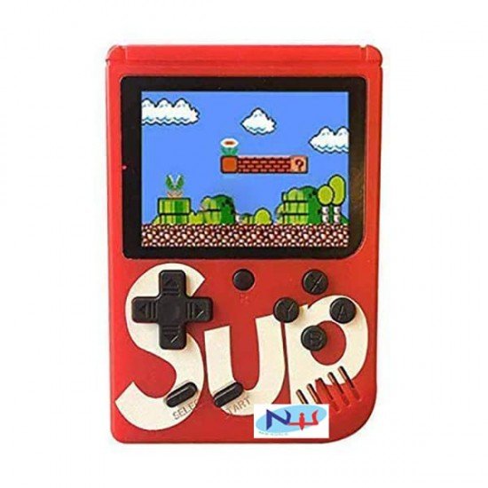 SUP Handheld Game Console,Classic Retro Video Gaming Player Colorful LCD Screen USB Rechargeable Portable Game Console with 400 in 1 Classic Old Games Best Toy Gift for Kids