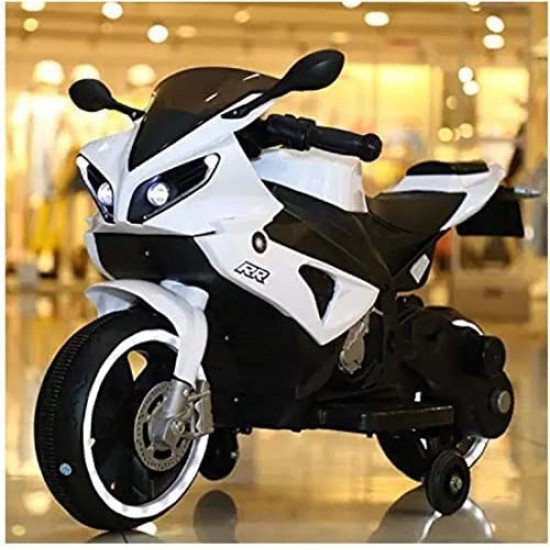 Electric Bike with Rechargeable Battery Operated Ride on Bike with Hand Accelerator and Key-Start Wheel led Light MP3 Music System Electric Bike with Rechargeable Battery Operated Ride on Bike with Hand Accelerator and Key-Start Wheel led Light MP3 Music System