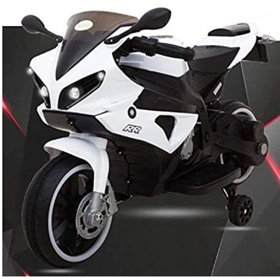 Electric Bike with Rechargeable Battery Operated Ride on Bike with Hand Accelerator and Key-Start Wheel led Light MP3 Music System Electric Bike with Rechargeable Battery Operated Ride on Bike with Hand Accelerator and Key-Start Wheel led Light MP3 Music System