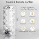 Crystal Lamp,16 Color Changing Rose Crystal Diamond Table Lamp,USB Rechargeable Touch Bedside Night Lamp with Remote Control for Bedroom, Living Room, Party Decor (Multicolor Pack of 1) Crystal Lamp,16 Color Changing Rose Crystal Diamond Table Lamp,USB Rechargeable Touch Bedside Night Lamp with Remote Control for Bedroom, Living Room, Party Decor (Multicolor Pack of 1)
