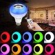 Wireless LED Light Bulb Speaker, Smart Bluetooth Music with Remote Control  