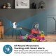 PHILIPS 3MP Wi-Fi CCTV HSP3500 Indoor 360° Security Camera | 2K(1296p) Resolution | Pan, Tilt & Zoom | 2 Way Talk | Motion & Sound Detect | 2 Year Brand Replacement Warranty PHILIPS 3MP Wi-Fi CCTV HSP3500 Indoor 360° Security Camera | 2K(1296p) Resolution | Pan, Tilt & Zoom | 2 Way Talk | Motion & Sound Detect | 2 Year Brand Replacement Warranty