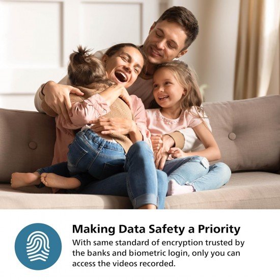 PHILIPS 3MP Wi-Fi CCTV HSP3500 Indoor 360° Security Camera | 2K(1296p) Resolution | Pan, Tilt & Zoom | 2 Way Talk | Motion & Sound Detect | 2 Year Brand Replacement Warranty PHILIPS 3MP Wi-Fi CCTV HSP3500 Indoor 360° Security Camera | 2K(1296p) Resolution | Pan, Tilt & Zoom | 2 Way Talk | Motion & Sound Detect | 2 Year Brand Replacement Warranty