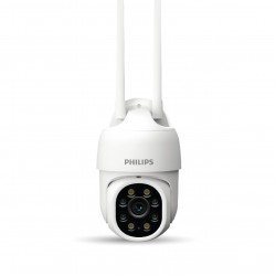 PHILIPS Outdoor Weather Proof IP65 CCTV WiFi Security Camera | PTZ | Colour Night Vision |  2 Way Talk | AES-128bit Encryption | 2 Year Brand Warranty | HSP 3800