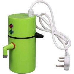 Portable Electric Water Heater – Instant Geyser with Shock-Proof, Rust-Proof Design & Auto Power Cut-Off for Bathrooms
