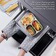 Lunch Box Sealed Leakage Proof Stainless Steel Lunch Box with Fork,Chopstick & Spoon Lid Office Food Container 3 Compartment for School Kids and Adults, 750ml Lunch Box Sealed Leakage Proof Stainless Steel Lunch Box with Fork,Chopstick & Spoon Lid Office Food Container 3 Compartment for School Kids and Adults, 750ml