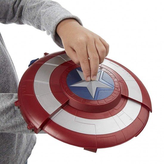 Captain America Superhero Shield Gun Toys, Civil War Like Blaster Reveal Shield Toy and Bullet Blaster for Boys and Girls Captain America Superhero Shield Gun Toys, Civil War Like Blaster Reveal Shield Toy and Bullet Blaster for Boys and Girls
