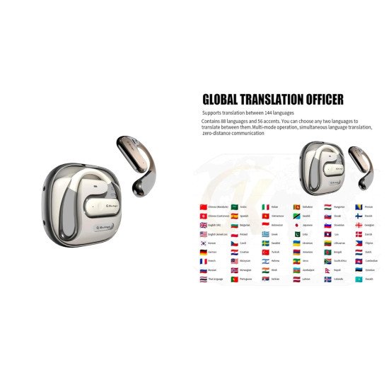 Shailron S10 DEARS AI Translator Earbuds 144 Language Translator Device Shailron S10 DEARS AI Translator Earbuds 144 Language Translator Device