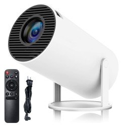 Smart Projector with Android 11 HD Projector 1080P 4K WiFi6 BT Home Theater Video Projector 