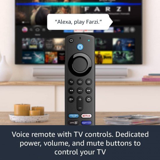 Fire TV Stick with Alexa Voice Remote (Fire TV Stick – 3rd Generation)